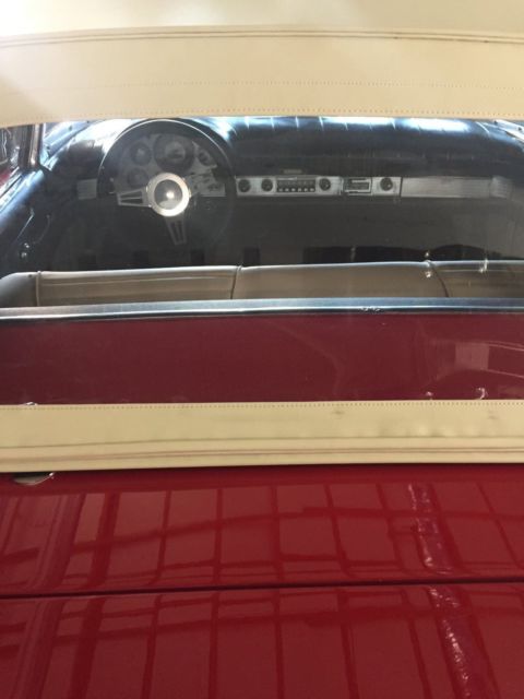 1957 Red Ford Thunderbird