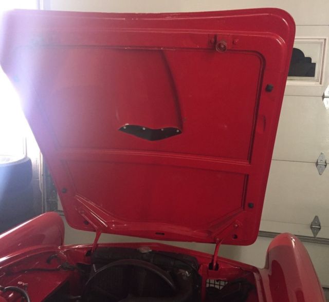 1957 Red Ford Thunderbird