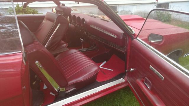 1968 Red Ford Torino Fastback