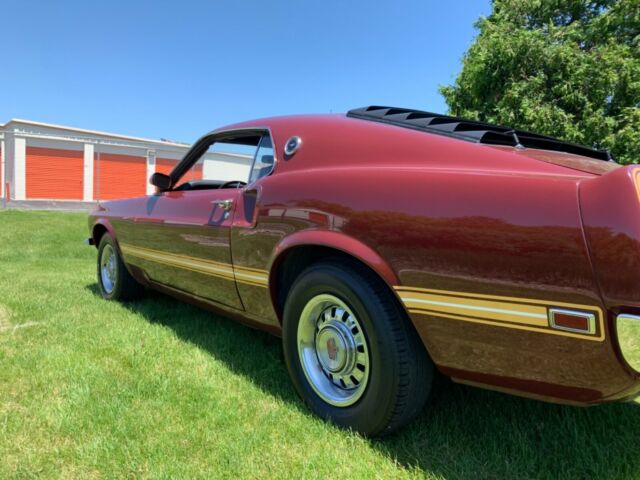 1969 Royal Maroon Ford Mustang Coupe