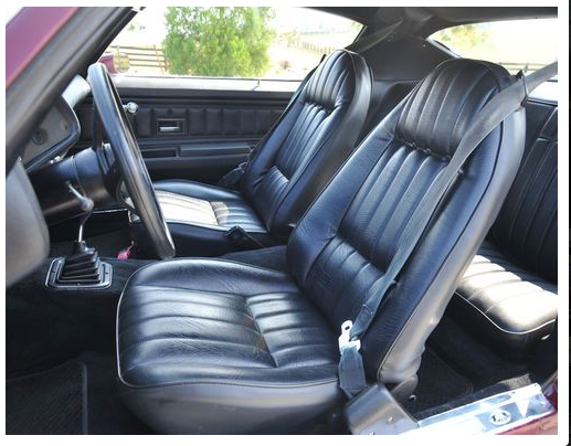 1974 Burgundy Chevrolet Camaro Coupe