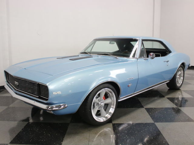 1967 Blue Chevrolet Camaro Coupe