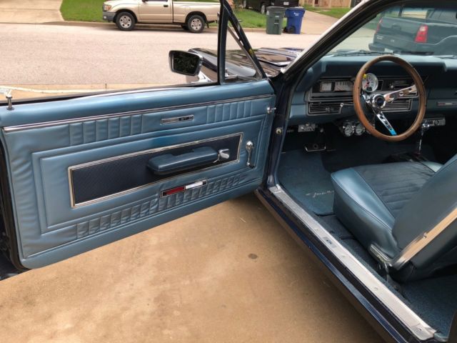 1967 Dark Metallic Blue Ford Fairlane Coupe