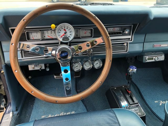 1967 Dark Metallic Blue Ford Fairlane Coupe