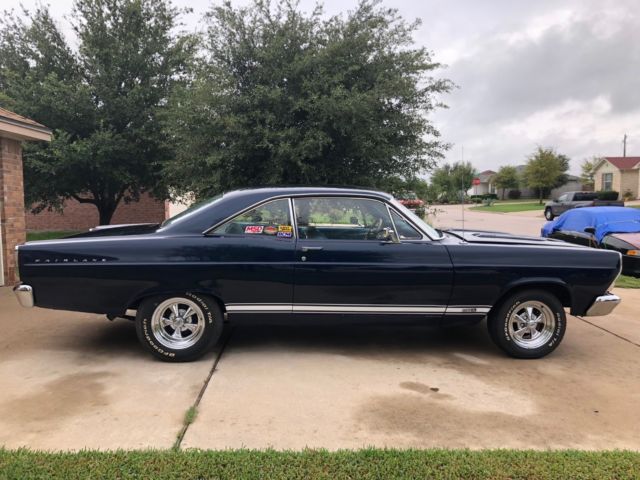 1967 Dark Metallic Blue Ford Fairlane Coupe