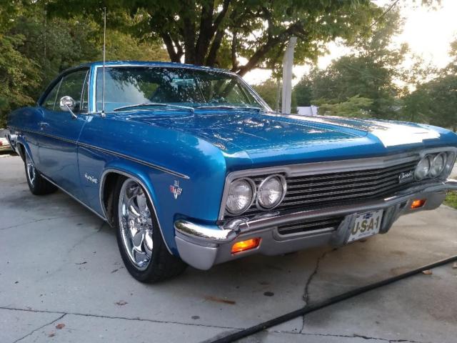 1966 Blue Chevrolet Impala