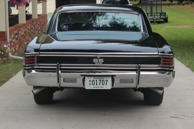 1967 Black Chevrolet Chevelle 2 DOOR HARDTOP