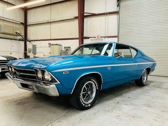 1969 Blue Chevrolet Chevelle