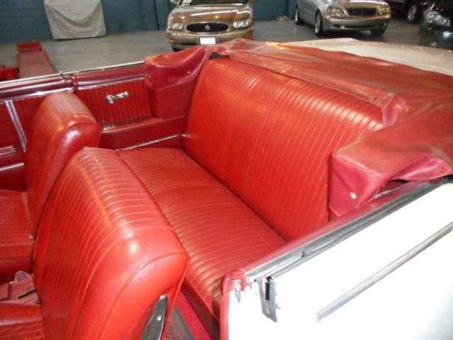 1964 White Chevrolet Malibu Convertible