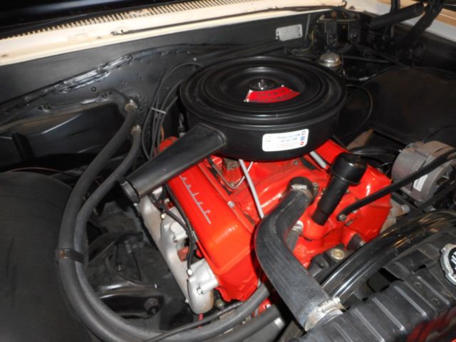 1964 White Chevrolet Malibu Convertible