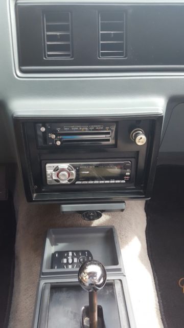 1987 Black Chevrolet El Camino