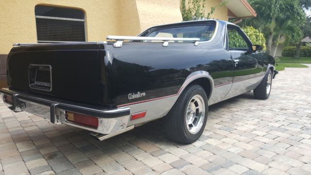 1987 Black Chevrolet El Camino