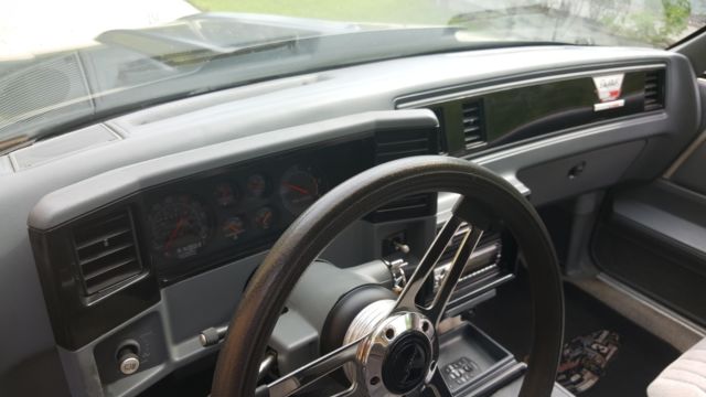 1987 Black Chevrolet El Camino