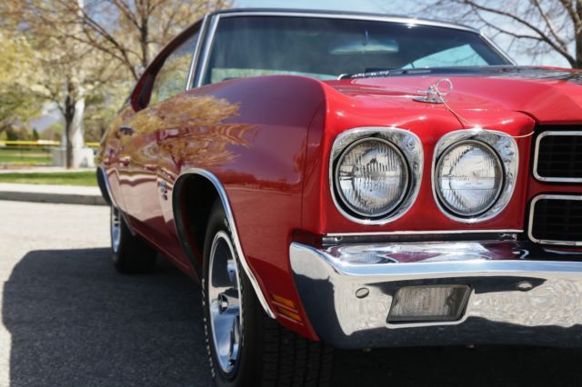 1970 Red Chevrolet Chevelle Coupe