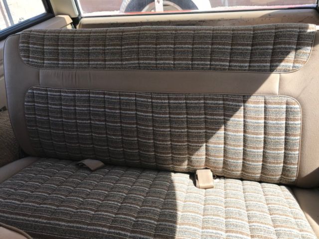 1983 White/Red Ford Bronco Convertible