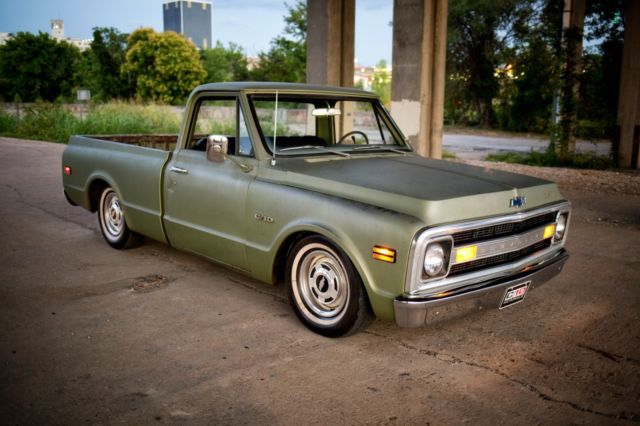 1970 Green Chevrolet C-10 Standard Cab Pickup