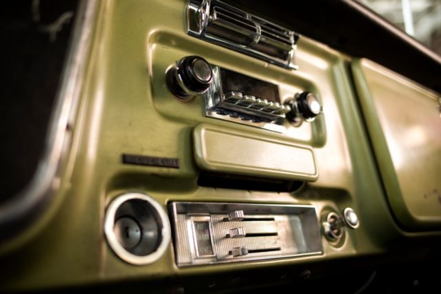 1970 Green Chevrolet C-10 Standard Cab Pickup