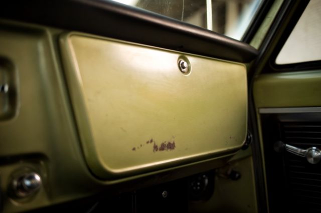 1970 Green Chevrolet C-10 Standard Cab Pickup
