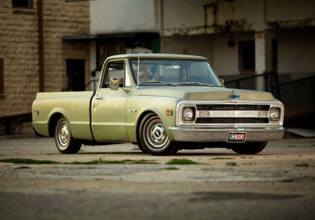 1970 Green Chevrolet C-10 Standard Cab Pickup