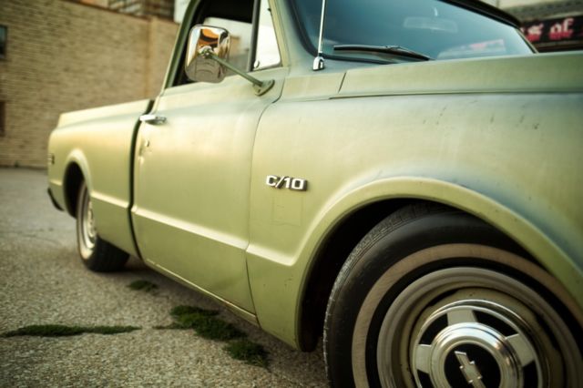1970 Green Chevrolet C-10 Standard Cab Pickup