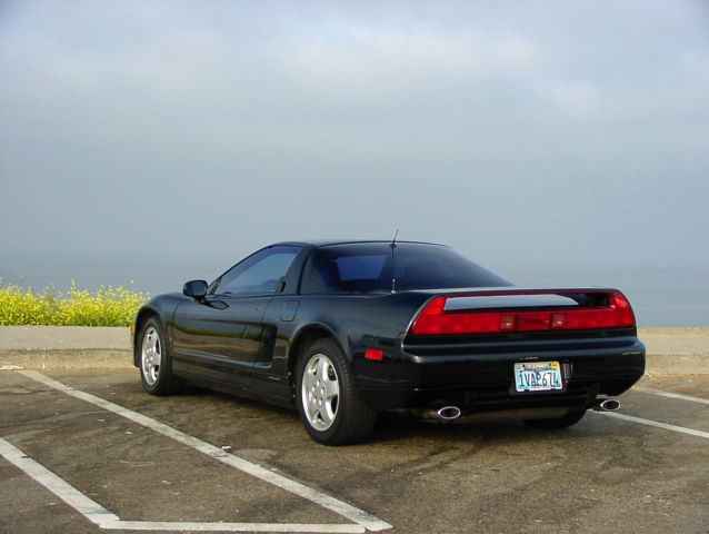 1991 Black Acura NSX Coupe