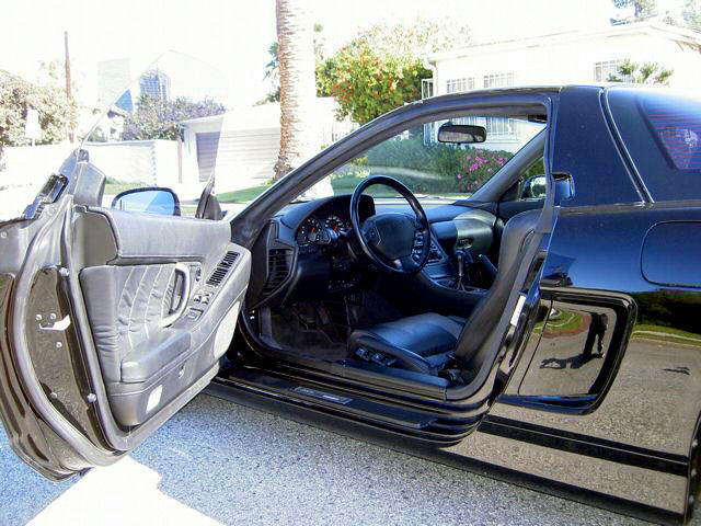 1991 Black Acura NSX Coupe