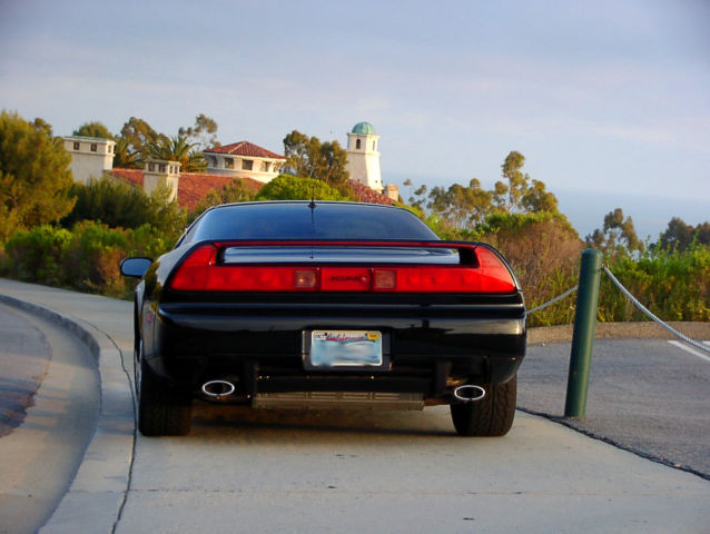 1991 Black Acura NSX Coupe