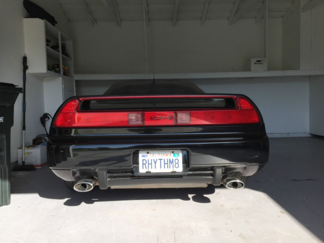 1991 Black Acura NSX Coupe