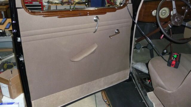 1936 Black Ford Model 68 Sedan