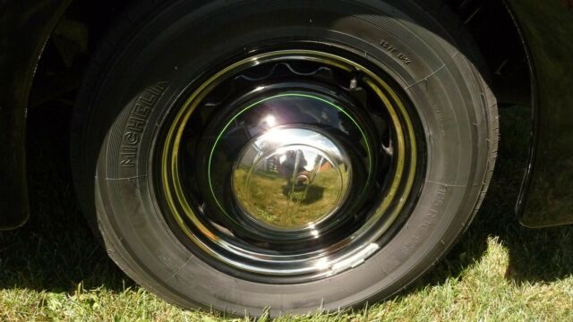 1936 Black Ford Model 68 Sedan