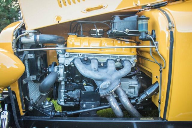 1926 Yellow Ford TUDOR Tudor