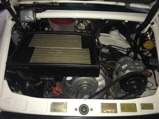 1989 WHITE Porsche 930 Coupe