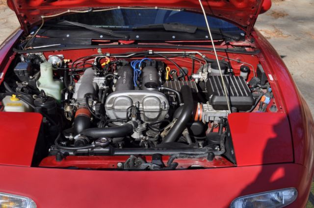 1991 Red Mazda MX-5 Miata Convertible