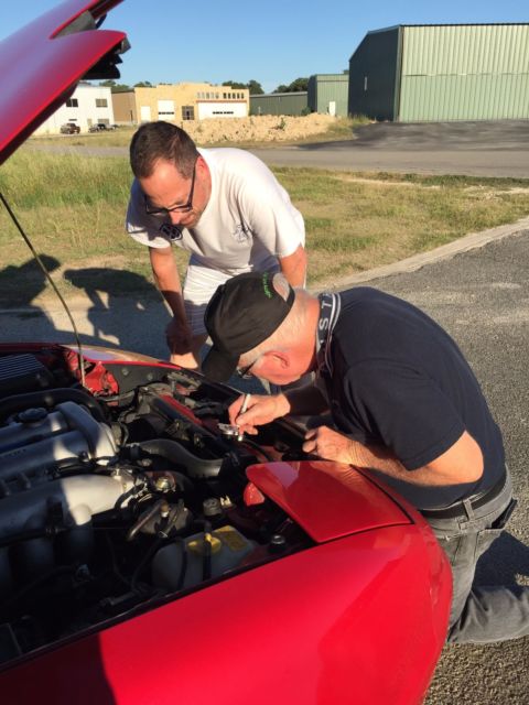1991 Red Mazda MX-5 Miata Convertible