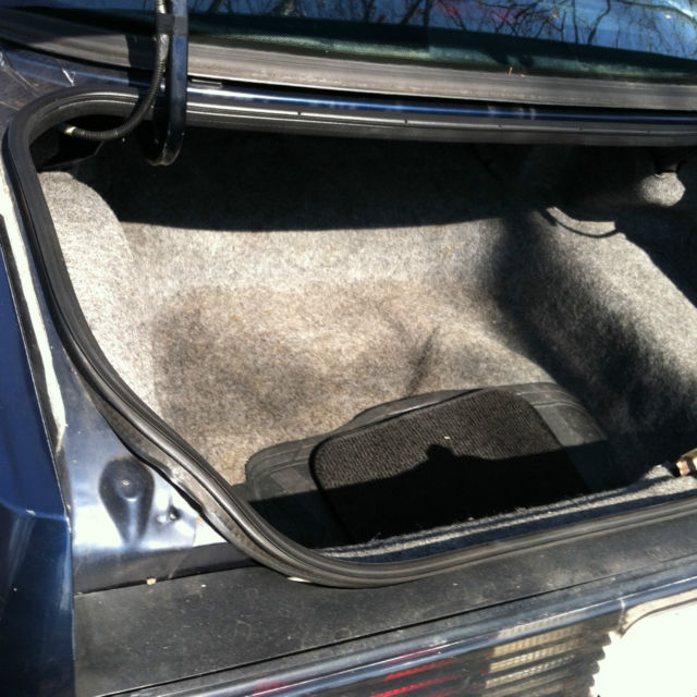 1988 Blue Ford Thunderbird Coupe