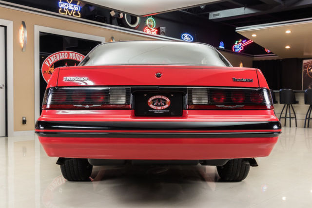 1988 Red Ford Thunderbird Coupe