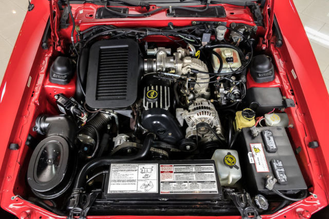 1988 Red Ford Thunderbird Coupe