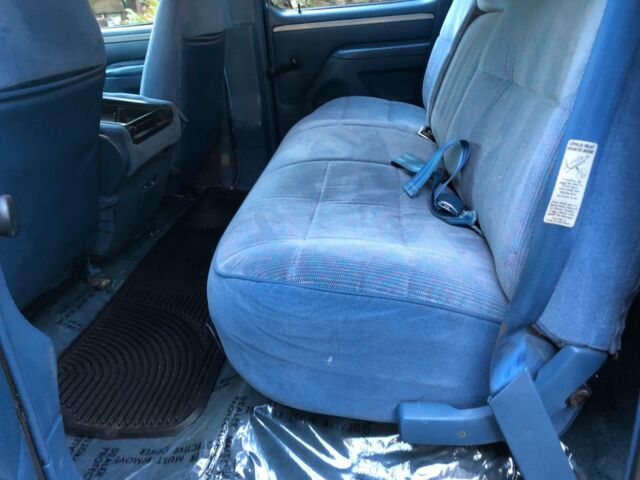 1994 Blue Ford F-350 Crew Cab Pickup