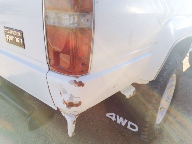 1988 white Toyota 4Runner suv