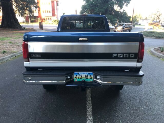 1994 Blue Ford F-350 Crew Cab Pickup