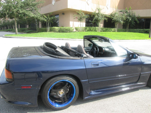 1991 Blue Mazda RX-7 Convertible