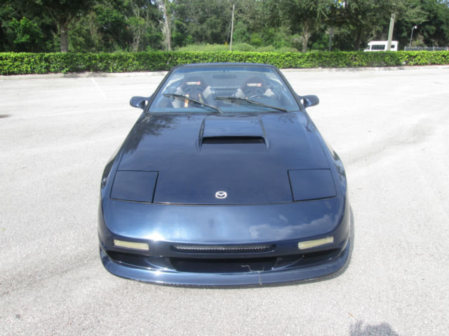1991 Blue Mazda RX-7 Convertible