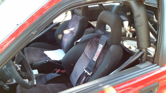 1991 Red Honda Civic Hatchback