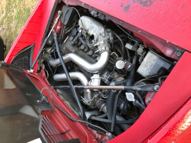 1991 Red Toyota MR2 Coupe