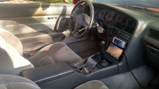 1989 Red Toyota Supra Targa Top