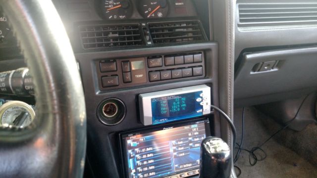 1989 Red Toyota Supra Targa Top