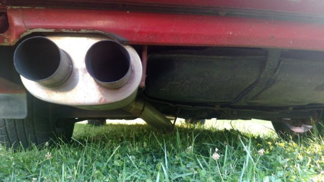 1989 Red Toyota Supra Targa Top