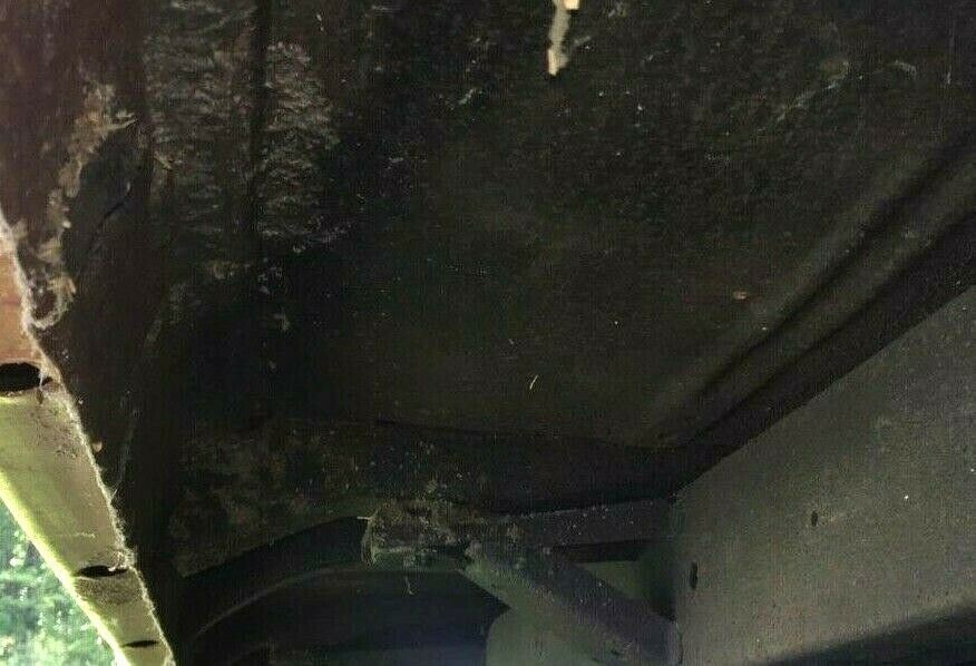 1956 Orange/WHITE Chevrolet Bel Air/150/210 Sedan