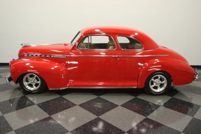 1941 Red Chevrolet Master Deluxe Sedan