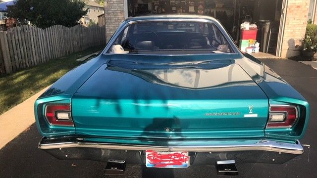 1968 Blue Plymouth Road Runner Coupe